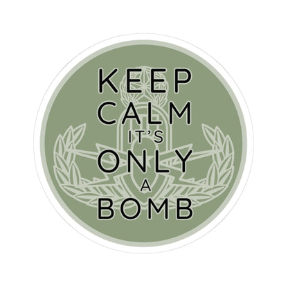 Keep Calm (Round) Sticker