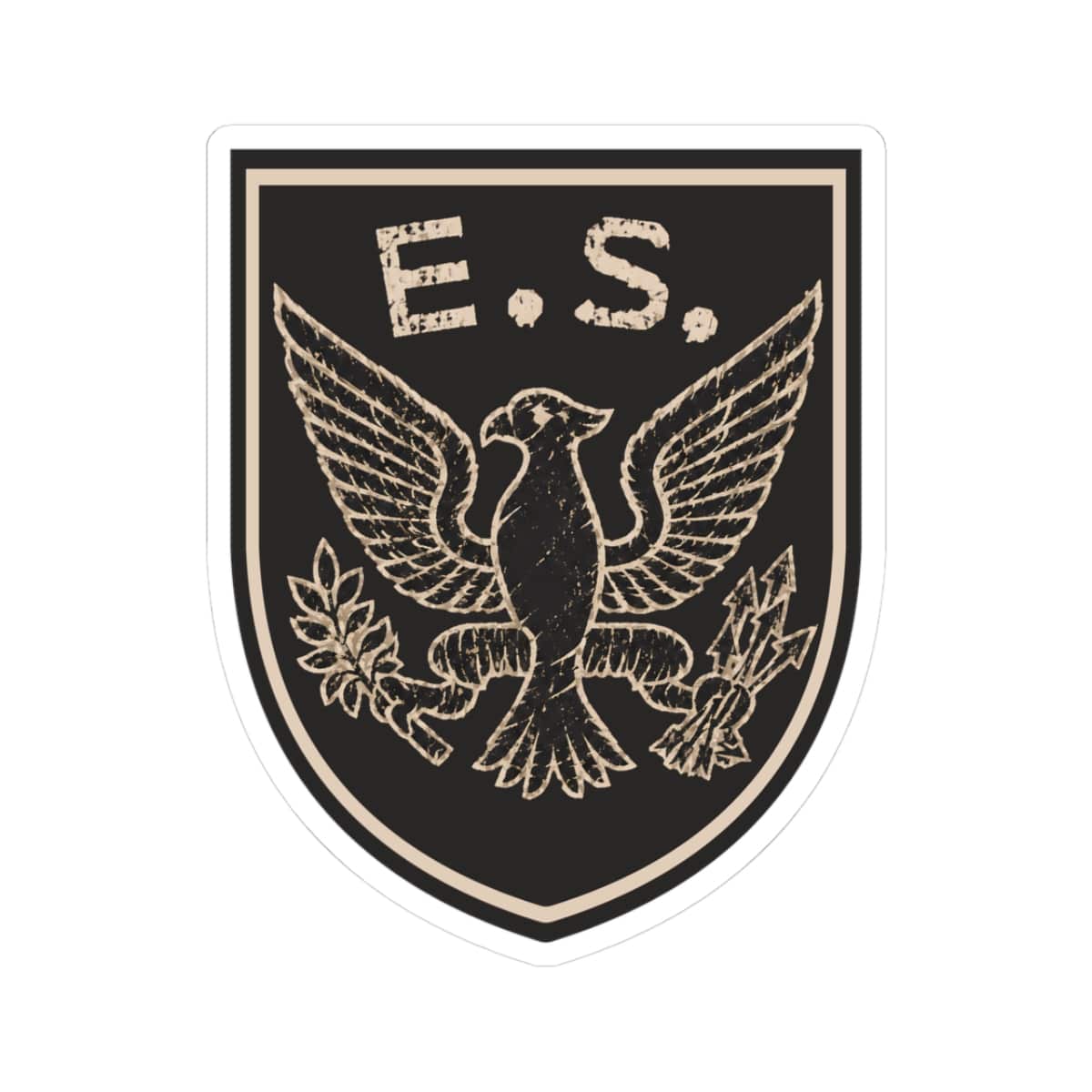 K-Factor Supply Co Eagle Squadron Sticker 3" × 3"