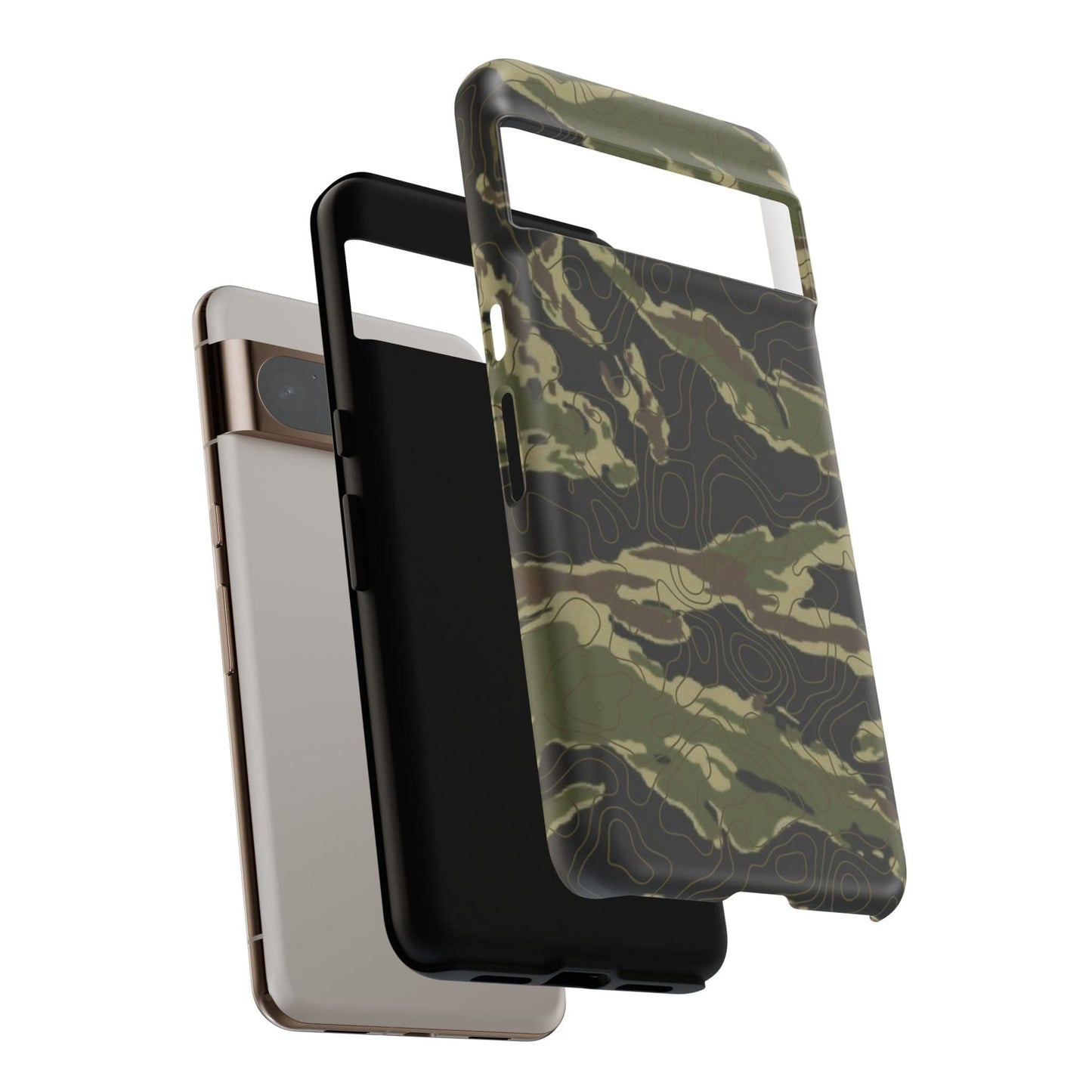 Tiger Stripe Topo Tough Android Case