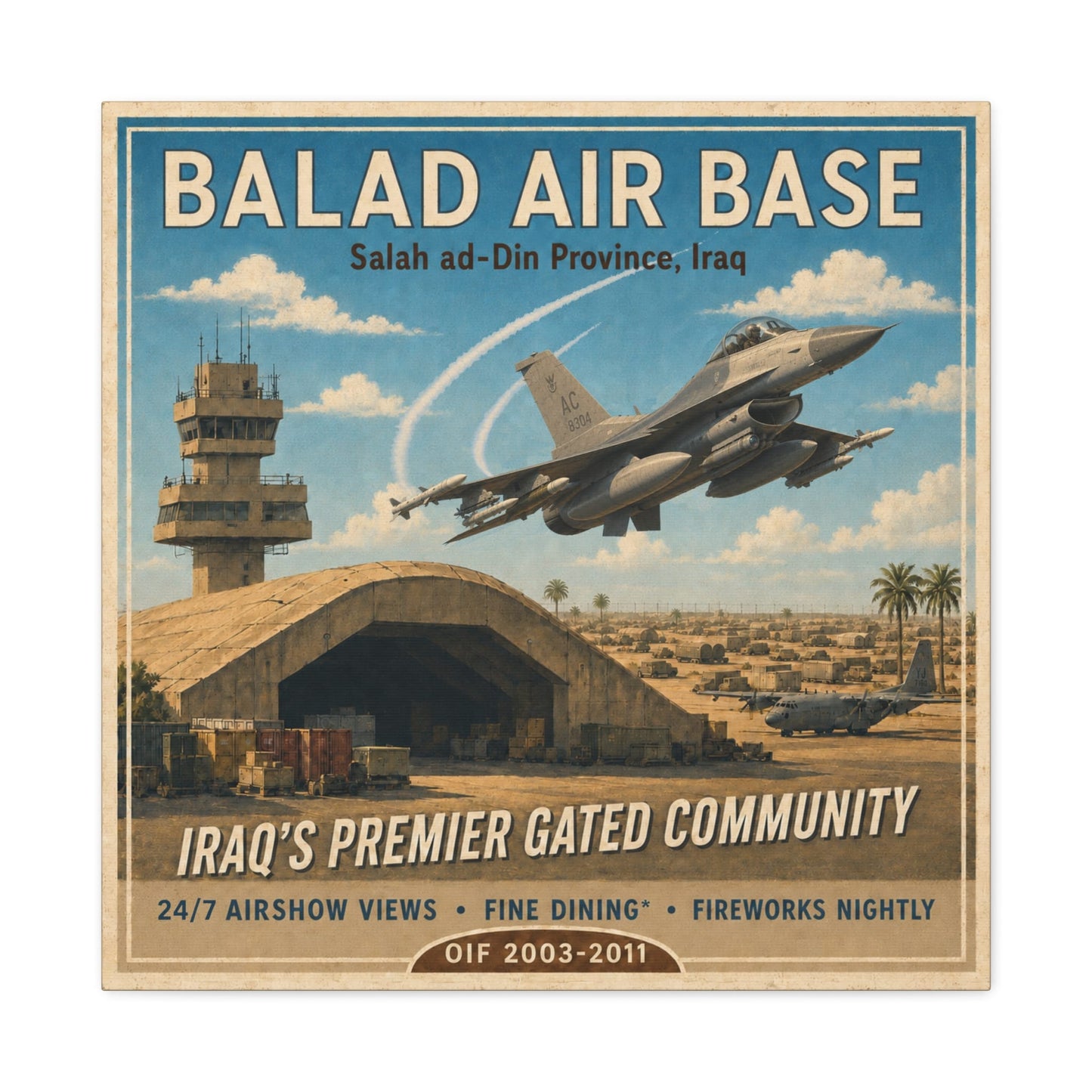 Balad Travel Canvas Wall Art