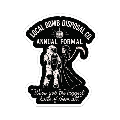 Bomb Disposal Formal Sticker