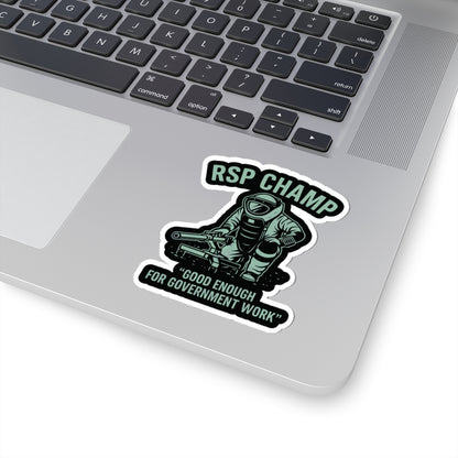 RSP Champ (Mint) Sticker