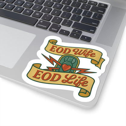 EOD Wife EOD Life Sticker