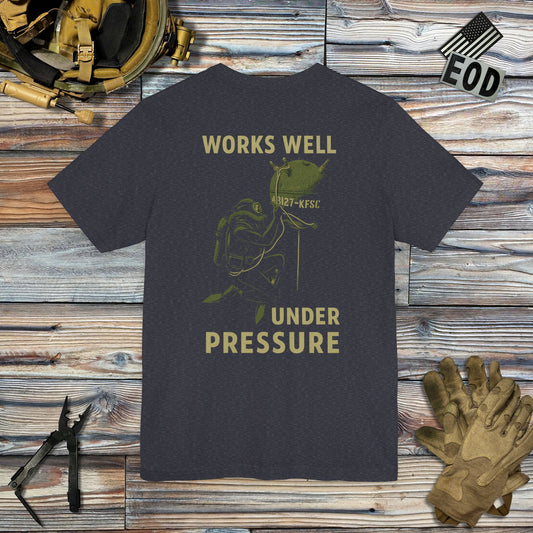 Under Pressure (Back Print) T-Shirt