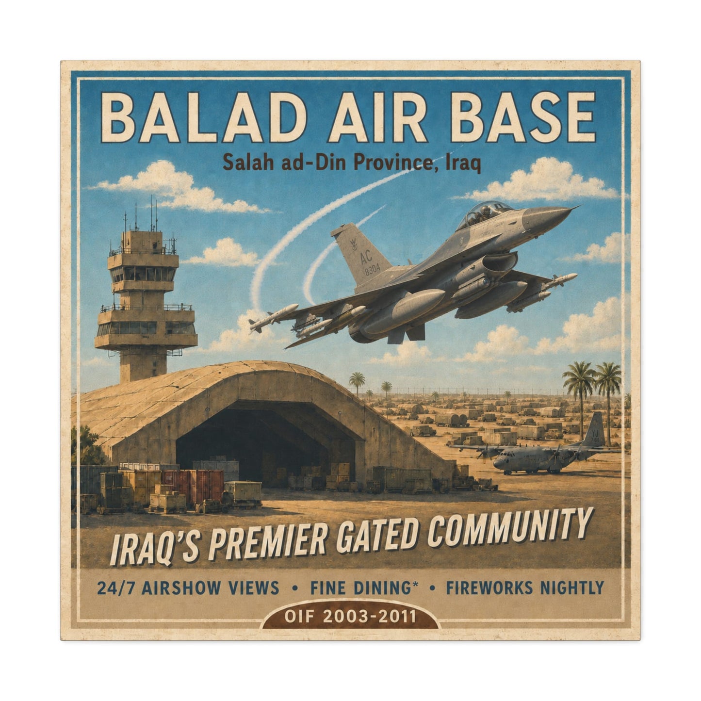 Balad Travel Canvas Wall Art