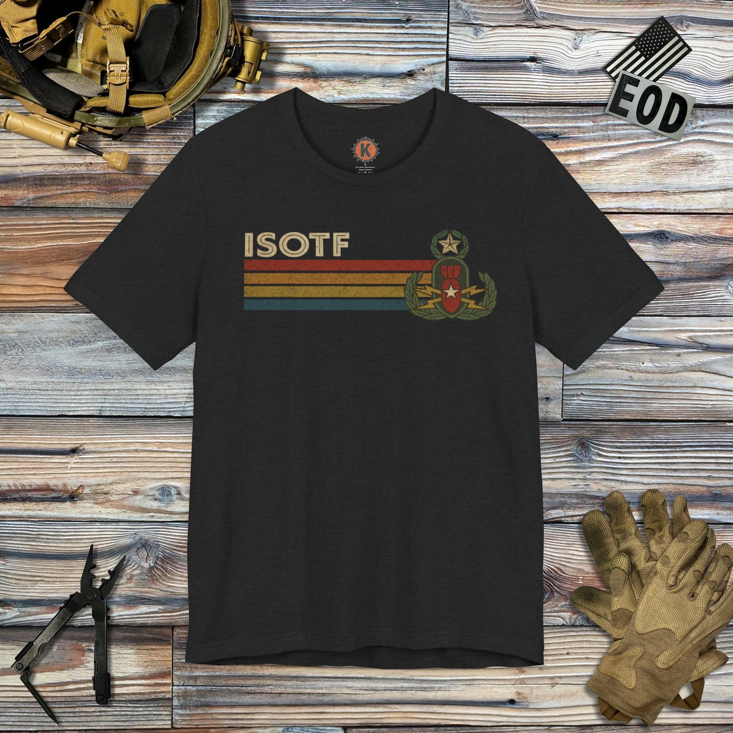 ISOTF Crab Retro T-Shirt