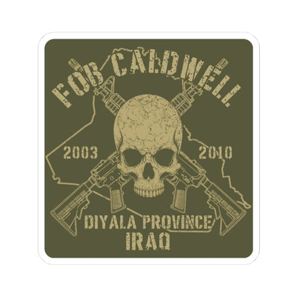 FOB Caldwell - Skull & Carbines Sticker
