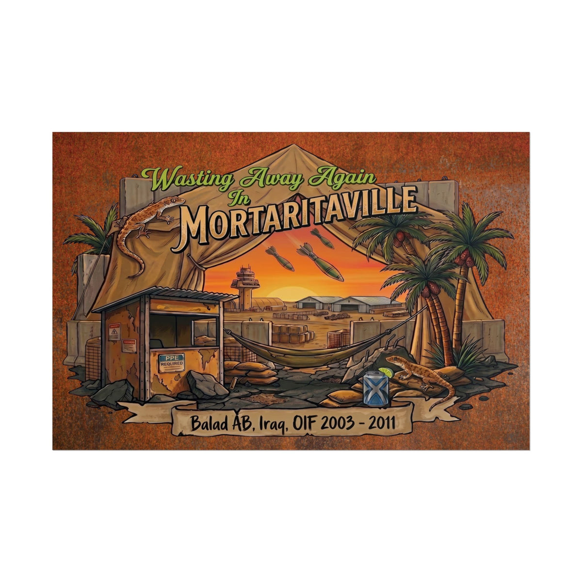 Mortaritaville - Wasting Away Poster