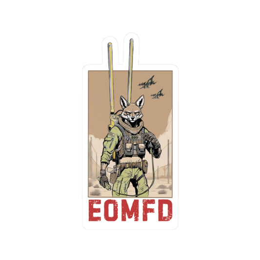 Coyote Ugly EOMFD Sticker