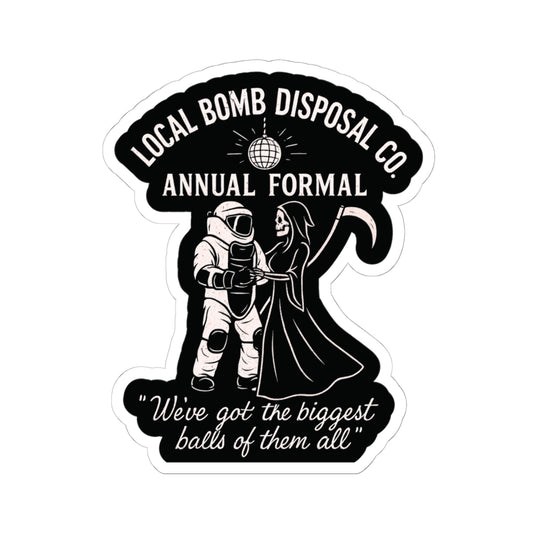 Bomb Disposal Formal Sticker