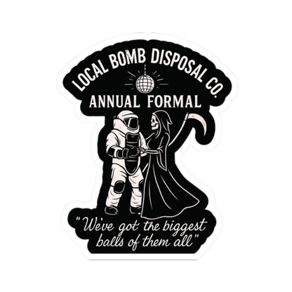 Bomb Disposal Formal Sticker