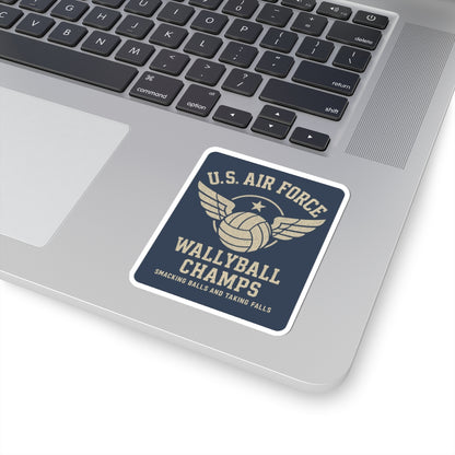 Wallyball Champs Sticker