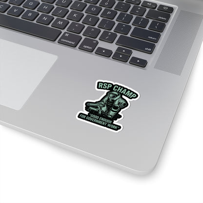 RSP Champ (Mint) Sticker