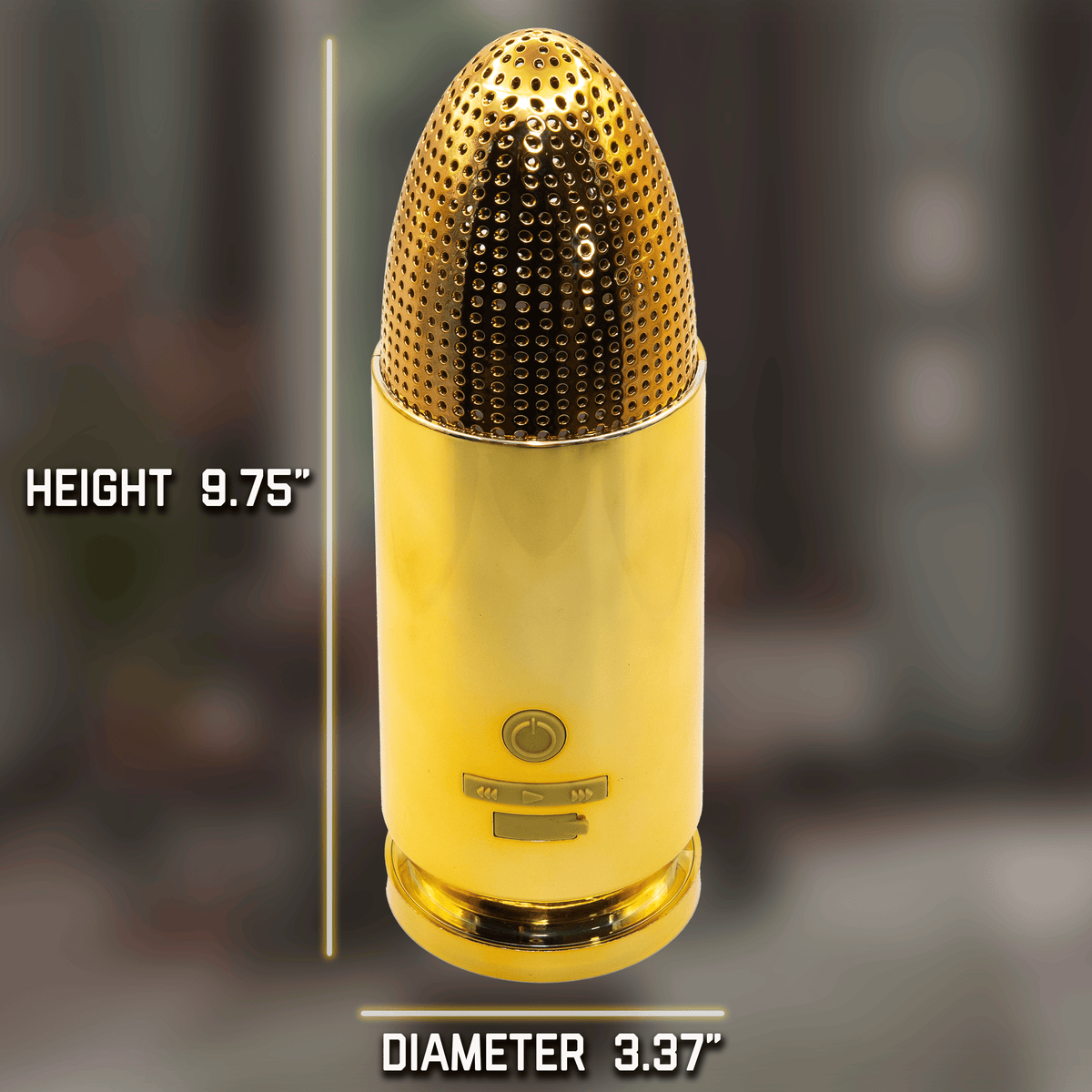 K-Factor Supply Co 9mm Bullet Bluetooth Speaker