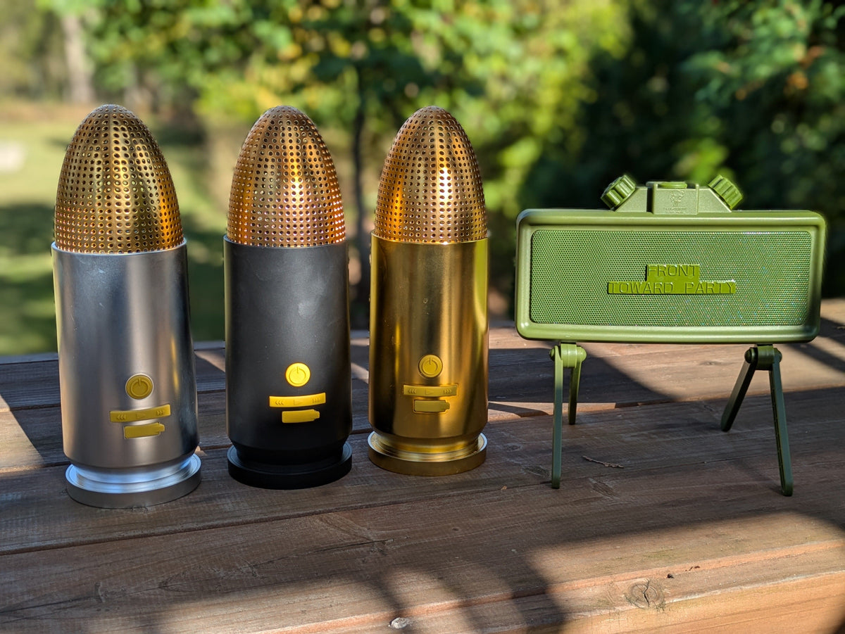 K-Factor Supply Co 9mm Bullet Bluetooth Speaker