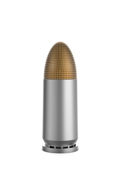 K-Factor Supply Co 9mm Bullet Portable Bluetooth Speaker (Nickle)