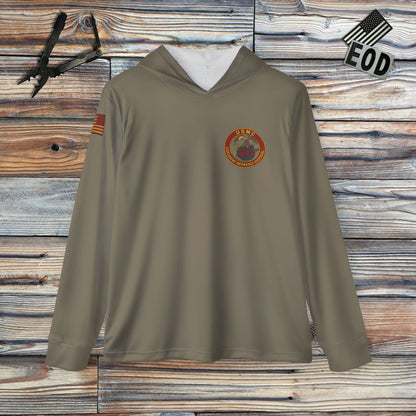 K-Factor Supply Co Buzzard, Bomb, and Pick - Mk 1 (Icon Front) UPF 50 Range Hoodie