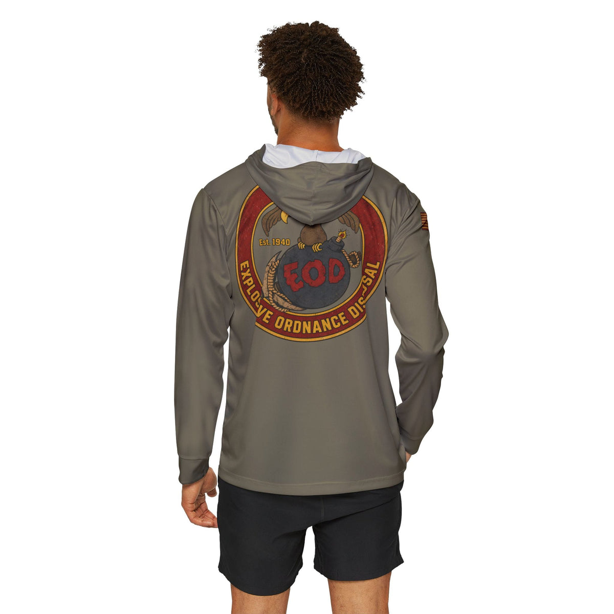 K-Factor Supply Co Buzzard, Bomb, and Pick - Mk 2 (Crab Front) UPF 50 Range Hoodie