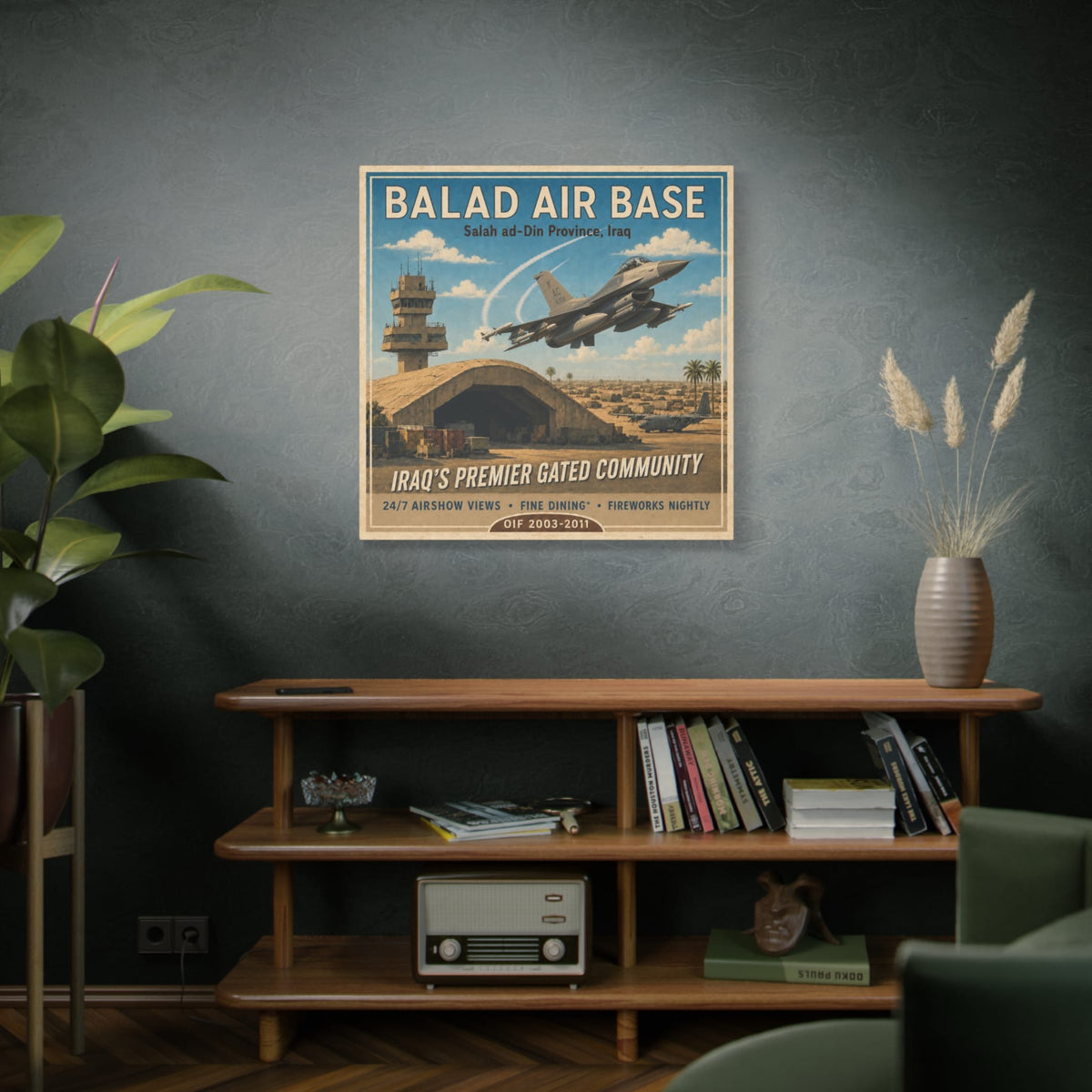 K-Factor Supply Co Balad Travel Canvas Wall Art