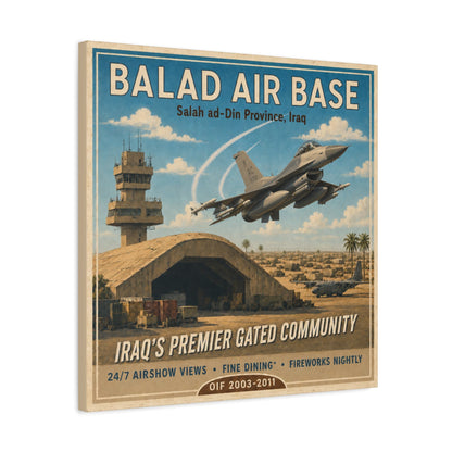 K-Factor Supply Co Balad Travel Canvas Wall Art