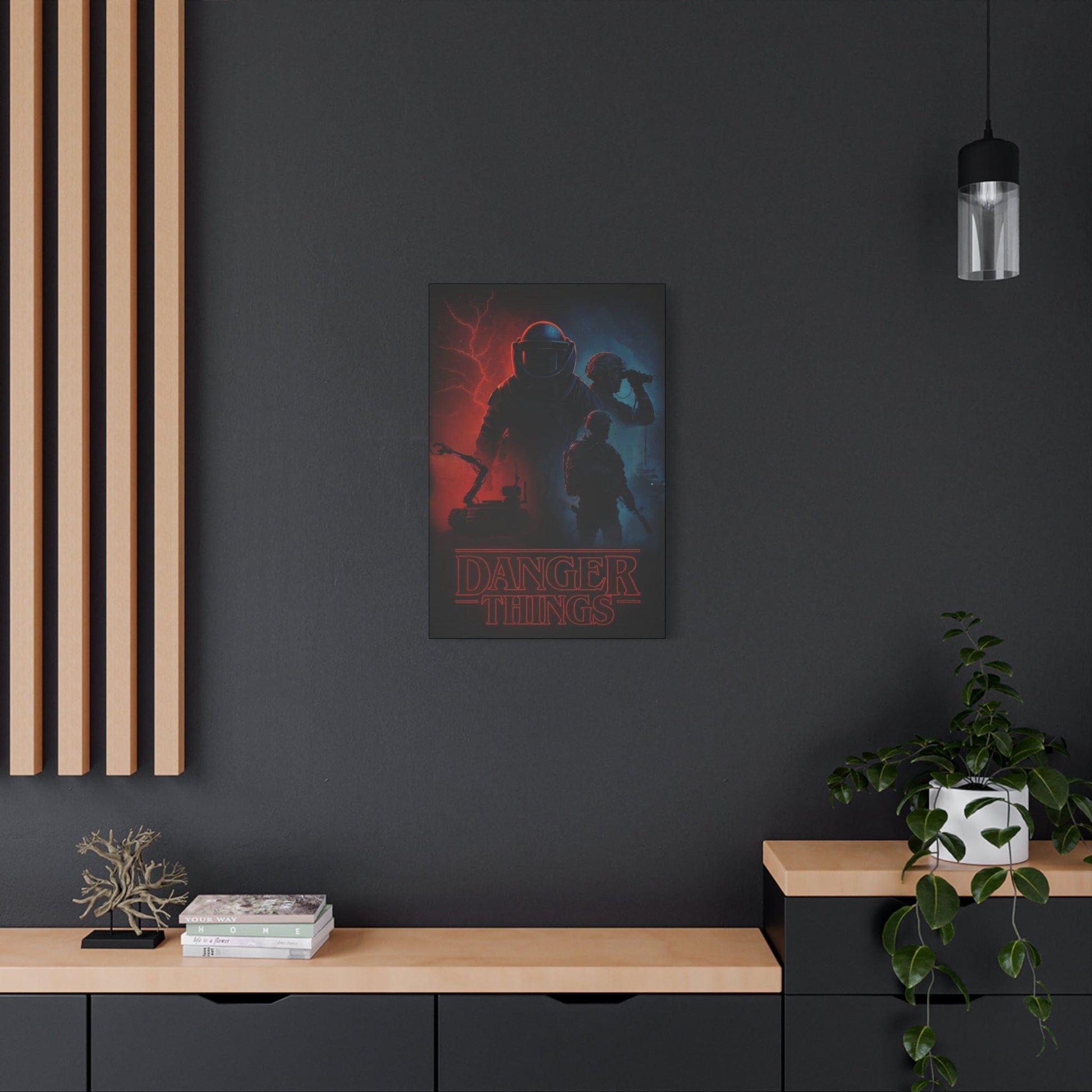 K-Factor Supply Co Canvas Wall Art: Danger Things