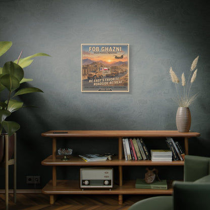 K-Factor Supply Co FOB Ghazni Travel Canvas Wall Art