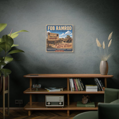 K-Factor Supply Co FOB Ramrod Travel Canvas Wall Art