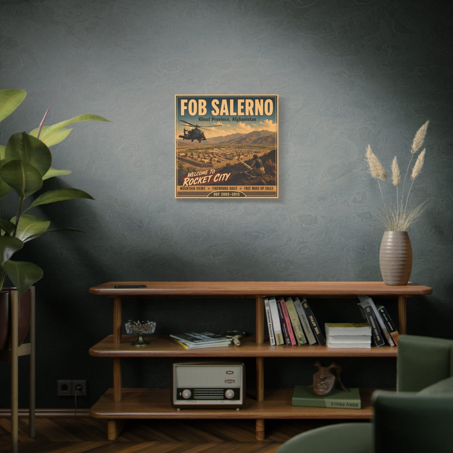 K-Factor Supply Co FOB Salerno Travel Canvas Wall Art