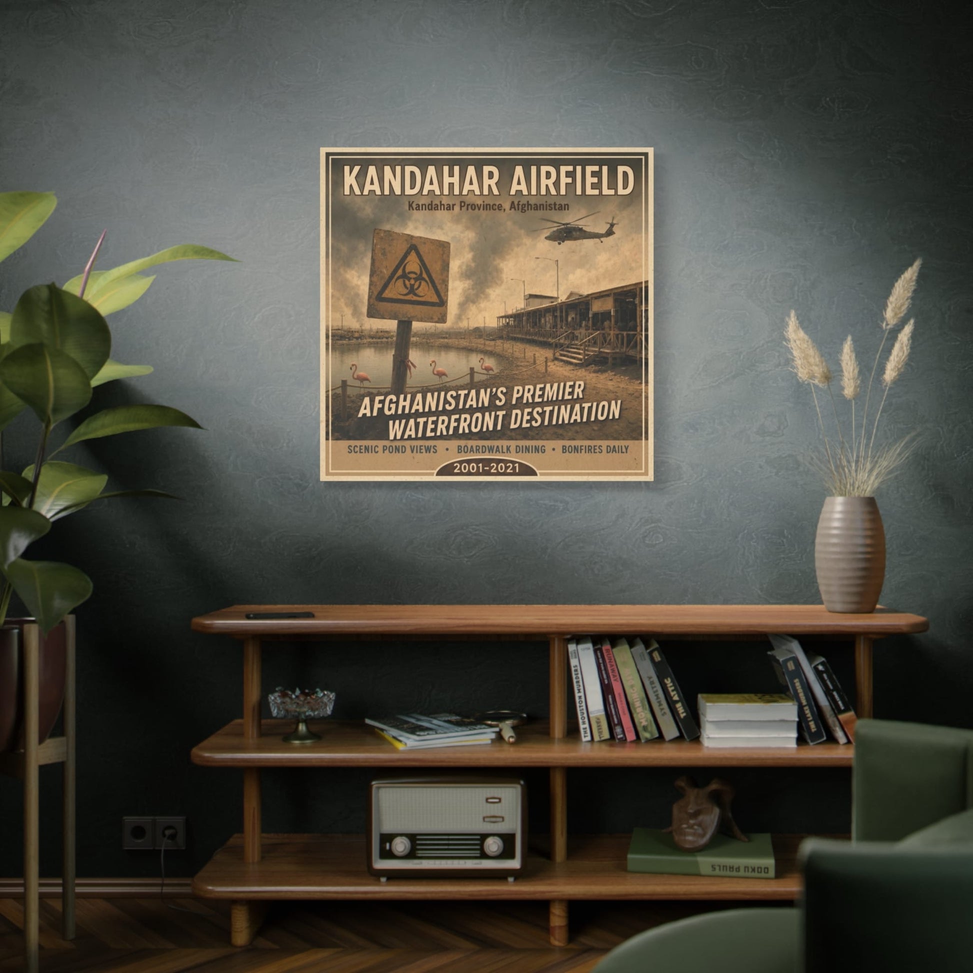 K-Factor Supply Co Kandahar Travel Canvas Wall Art