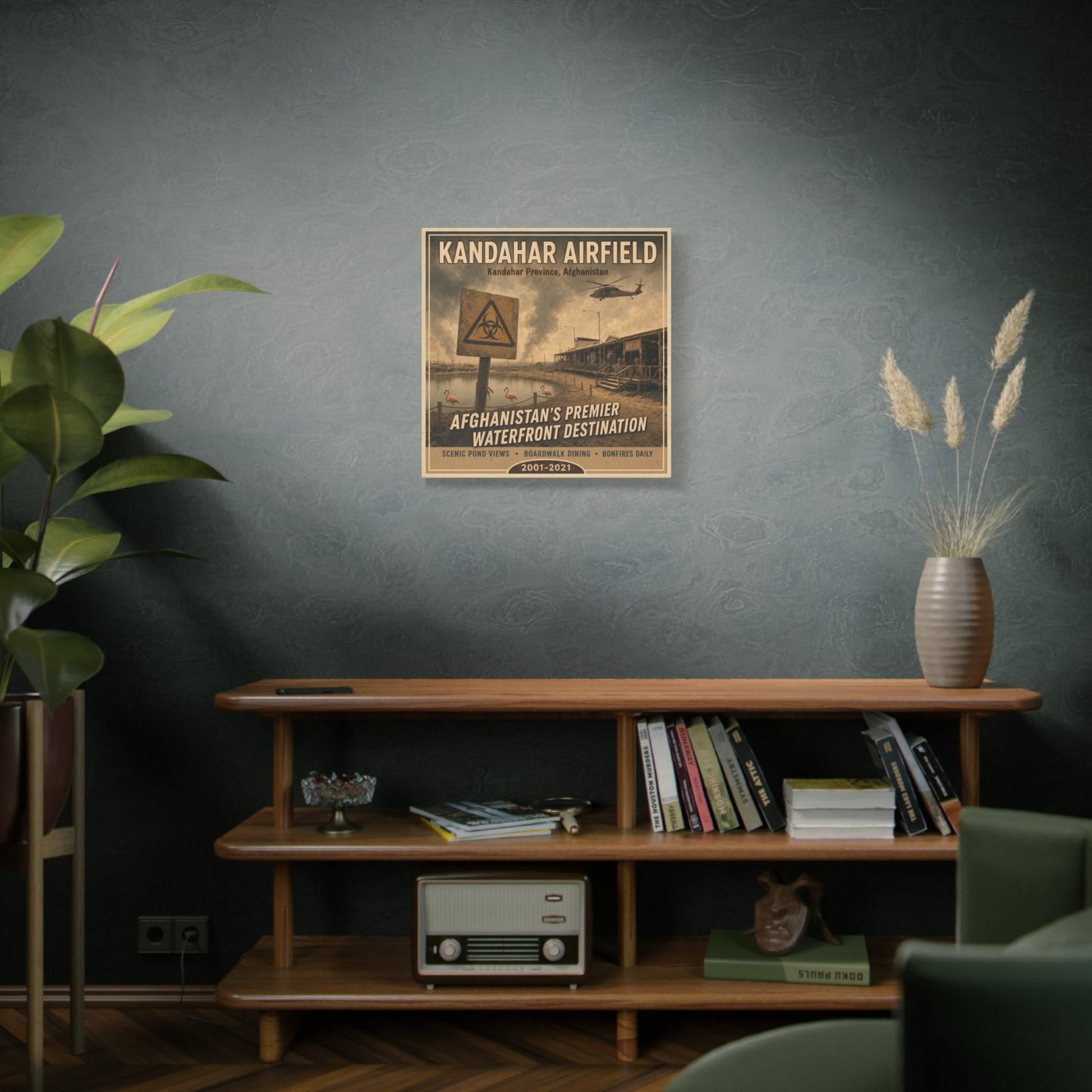 K-Factor Supply Co Kandahar Travel Canvas Wall Art