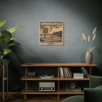 K-Factor Supply Co Kandahar Travel Canvas Wall Art