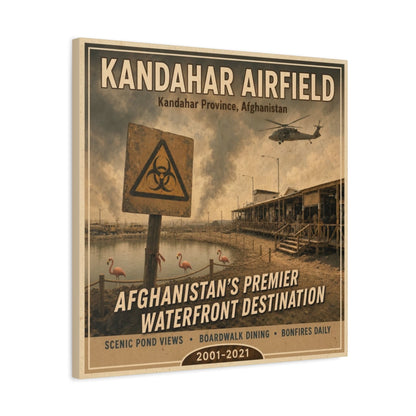 K-Factor Supply Co Kandahar Travel Canvas Wall Art