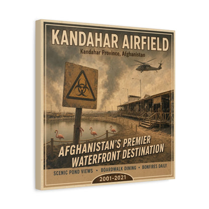 K-Factor Supply Co Kandahar Travel Canvas Wall Art