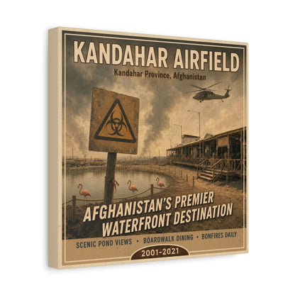 K-Factor Supply Co Kandahar Travel Canvas Wall Art