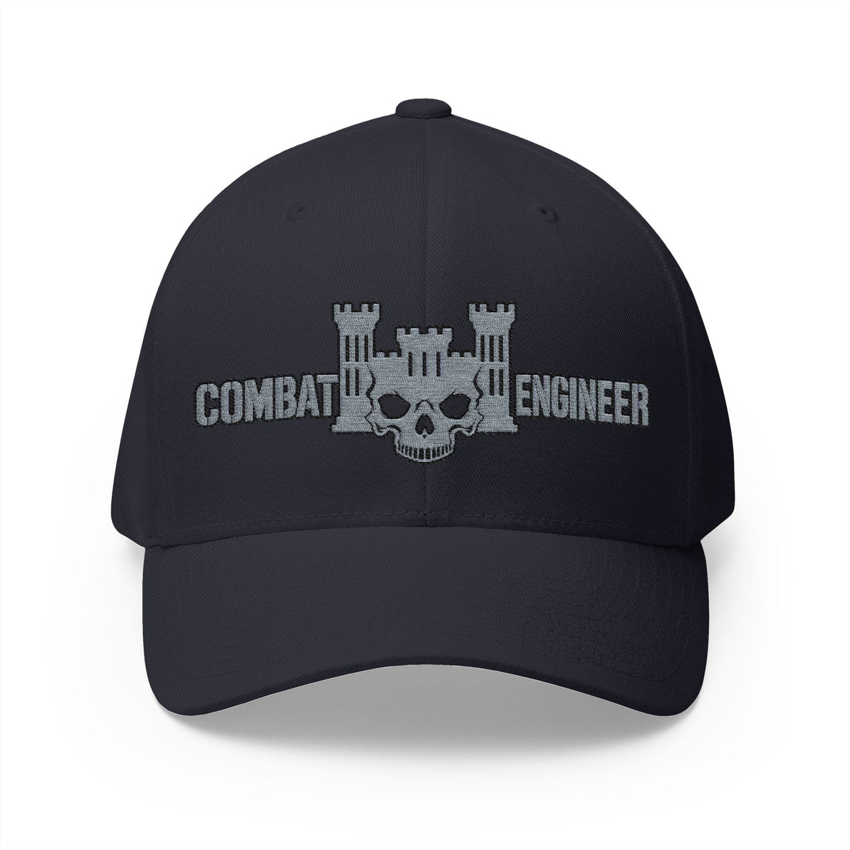 K-Factor Supply Co 12B Skull Castle Flex-Fit Cap S/M / Dark Navy