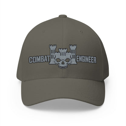 K-Factor Supply Co 12B Skull Castle Flex-Fit Cap S/M / Olive