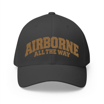 K-Factor Supply Co Airborne ATW Flex-Fit Cap S/M / Dark Grey