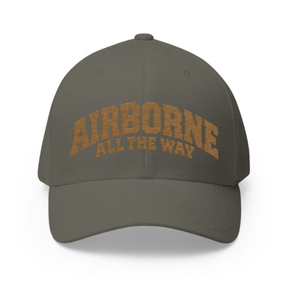 K-Factor Supply Co Airborne ATW Flex-Fit Cap S/M / Olive