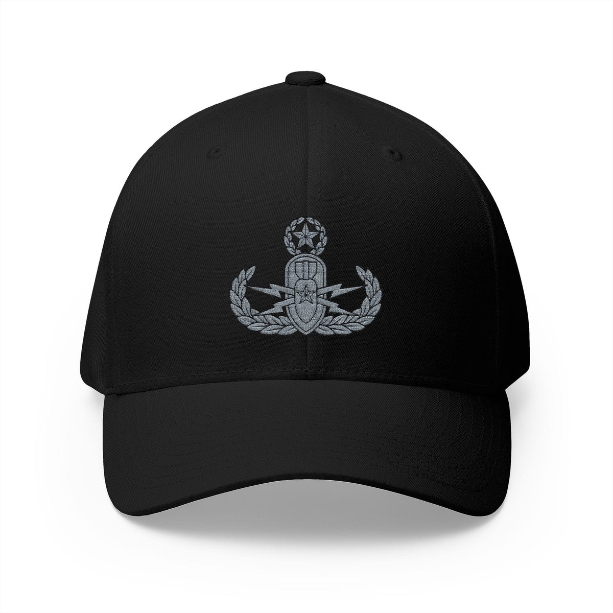 K-Factor Supply Co EOD Master Badge Flex-Fit Cap S/M / Black