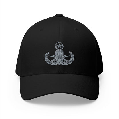 K-Factor Supply Co EOD Master Badge Flex-Fit Cap S/M / Black