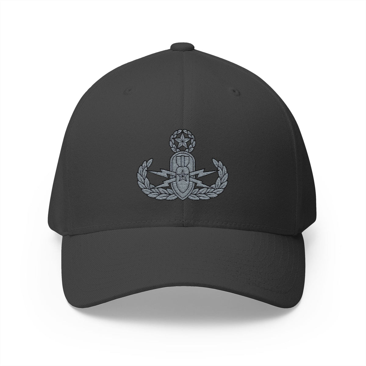K-Factor Supply Co EOD Master Badge Flex-Fit Cap S/M / Dark Grey