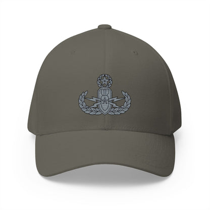 K-Factor Supply Co EOD Master Badge Flex-Fit Cap S/M / Olive