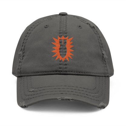K-Factor Supply Co EOD OG Mk 1 Mod 1 Distressed Ball Cap Charcoal Grey / One size