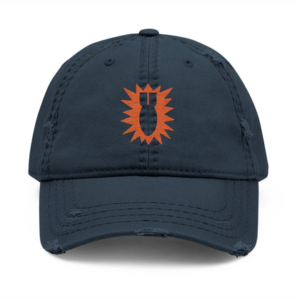 K-Factor Supply Co EOD OG Mk 1 Mod 1 Distressed Ball Cap Dark Navy / One size