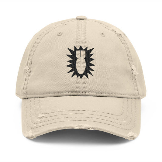 K-Factor Supply Co EOD OG Mk 1 Mod 2 Distressed Ball Cap Khaki / One size