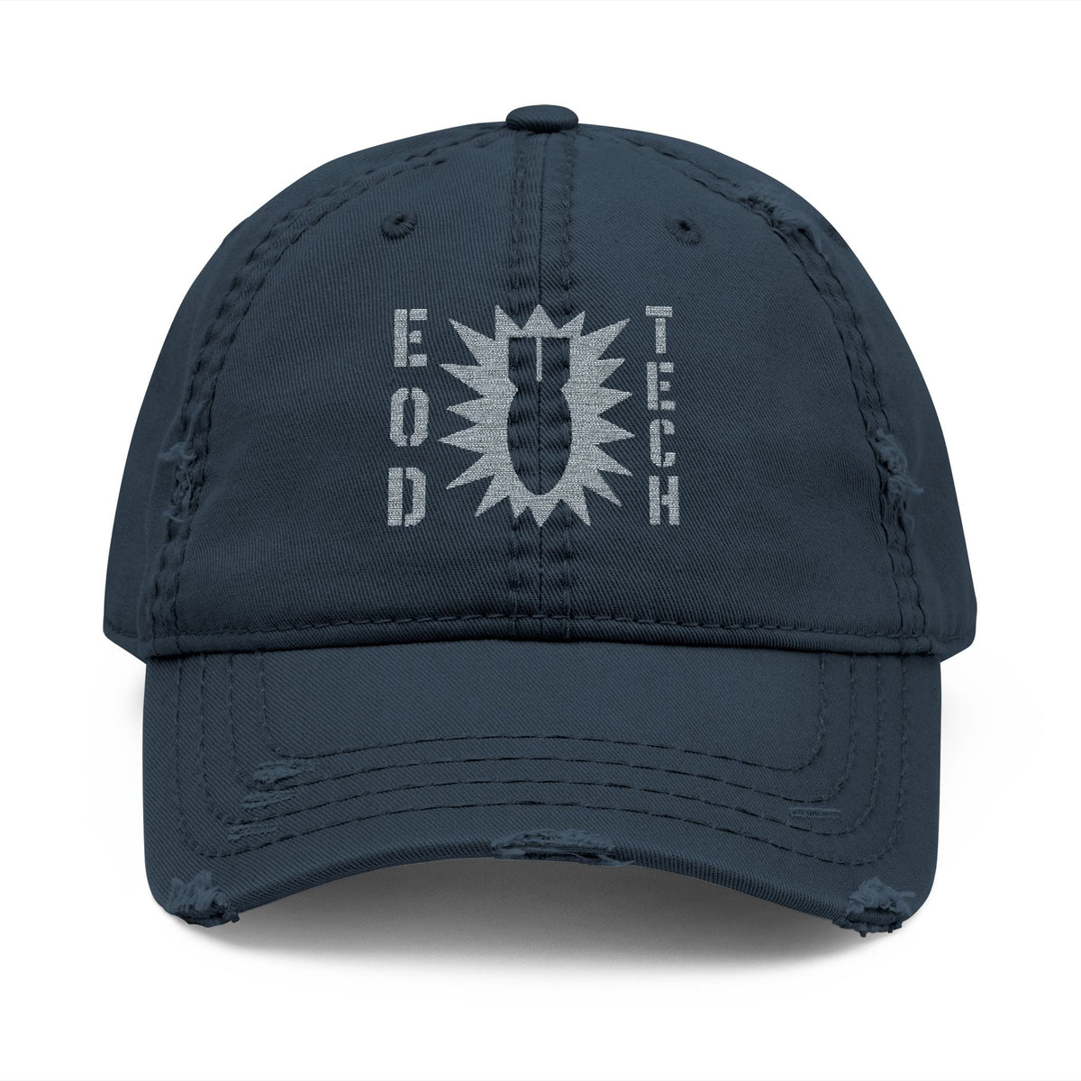 K-Factor Supply Co EOD OG Mk 2 Mod 0 Distressed Ball Cap Dark Navy / One size