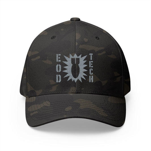 K-Factor Supply Co EOD OG Mk 2 Mod 0 Flex-Fit Cap S/M / Multicam Black