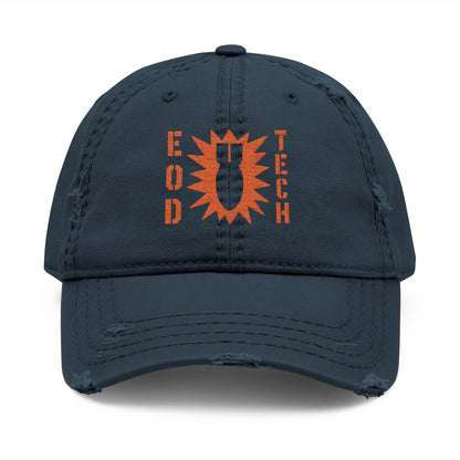 K-Factor Supply Co EOD OG Mk 2 Mod 1 Distressed Ball Cap Dark Navy / One size