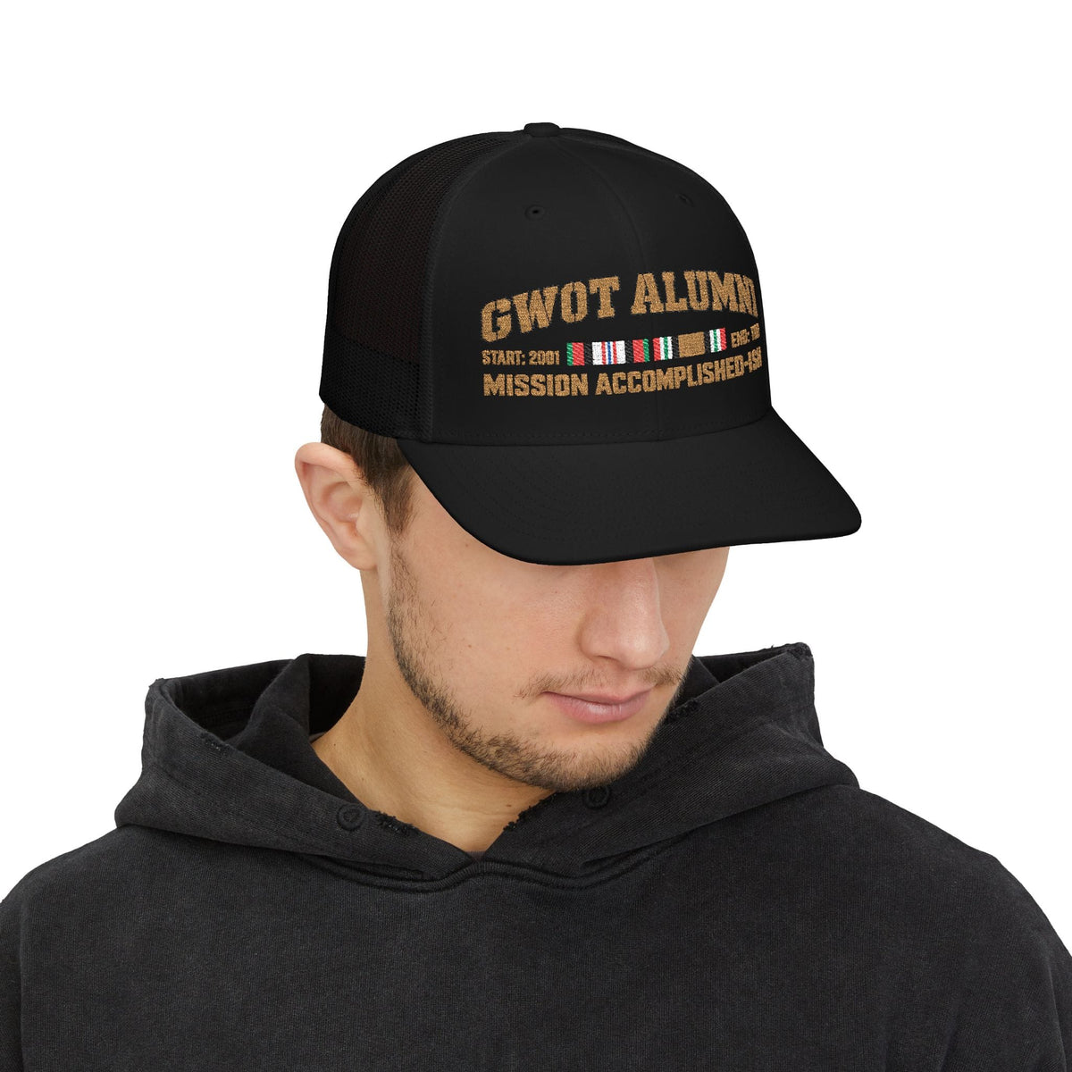 K-Factor Supply Co GWOT Alumni Mk 1 Mod 3 (ACM/ICM) Snapback Cap