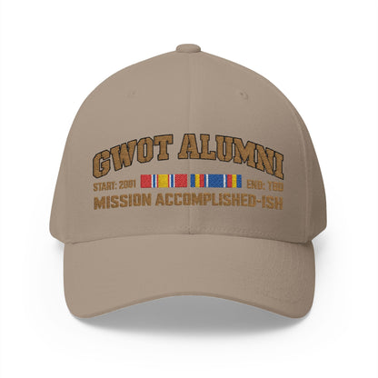 K-Factor Supply Co GWOT Alumni Mk 1 (NDS/GWOT-S) Flex-Fit Cap L/XL / Khaki